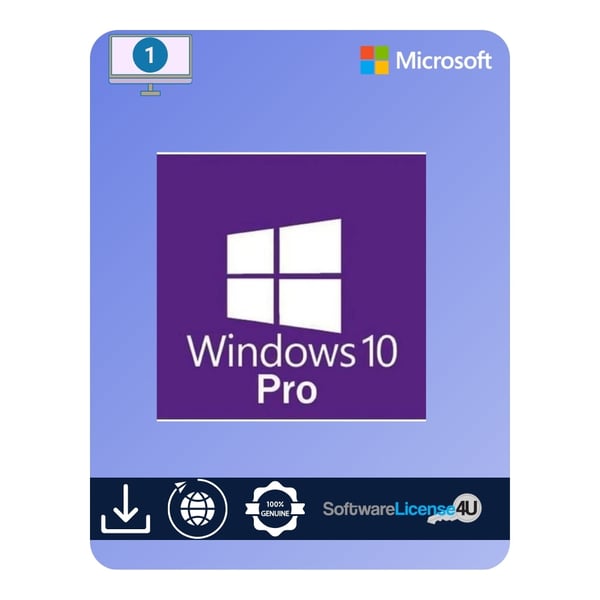 Windows 10 Professional -jälleenmyyntilisenssi