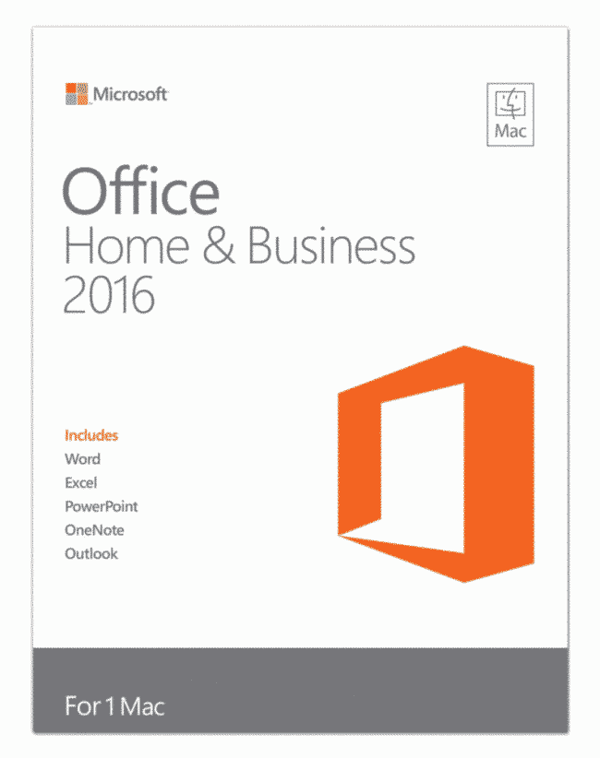 MICROSOFT OFFICE 2016 FOR MAC HOME AND BUSINESS